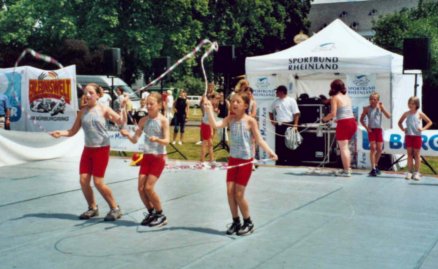 Rope Skipping auf dem Rheinland-Pfalz-Tag