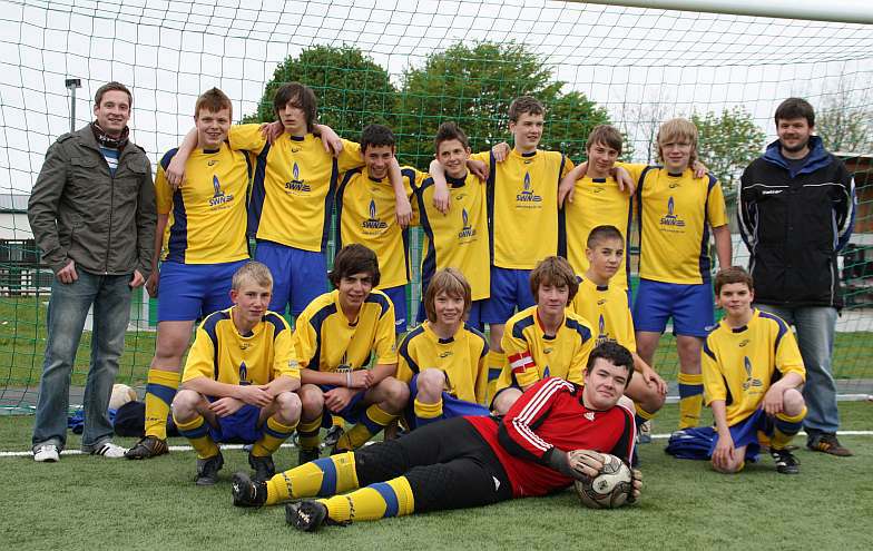 C7-Mannschaft der Spielgemeinschaft TuS/SV 2010